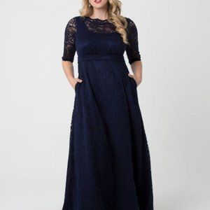 Navy CoEdition Evening Gown